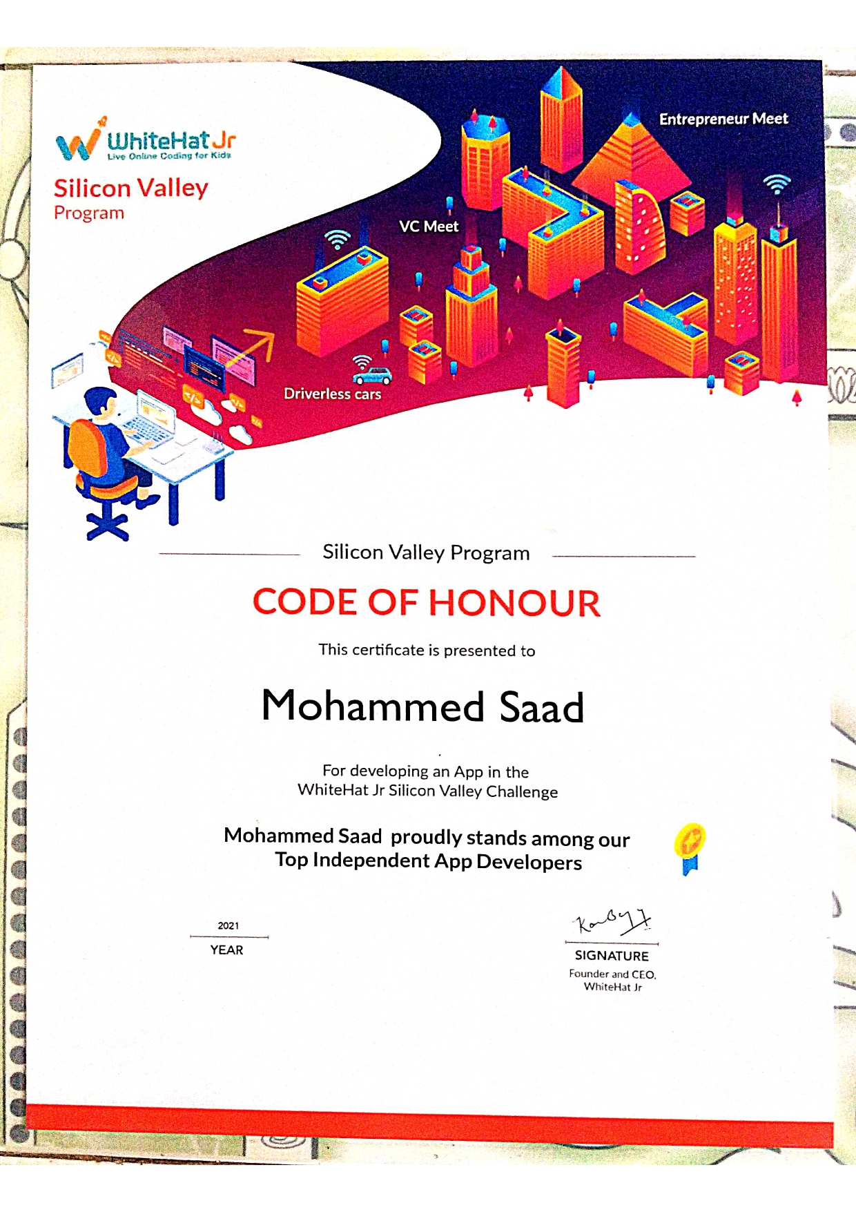 Certificate 19